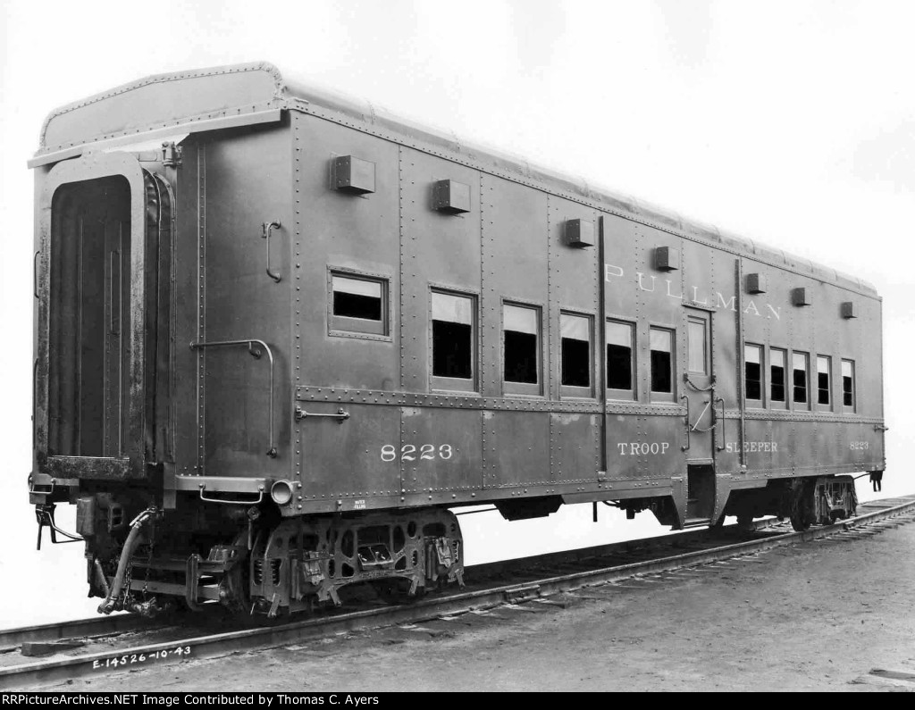 Pullman 8223, "Troop Sleeper," 1943